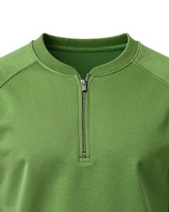 <b>Mens</b> Raglan Sleeve <b>Quarter</b> <b>Zip</b> <b>Fleece</b> Sweatshirt Warm Pullover Soft Winter Wear Casual Daily Essential Custom Logo OEM - Product Image 4