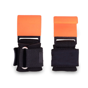 Soporte de muñeca de neopreno con gancho pesado personalizable, transpirable, cómodo, protección profesional para levantamiento de pesas, diferentes tamaños - Product Image 4