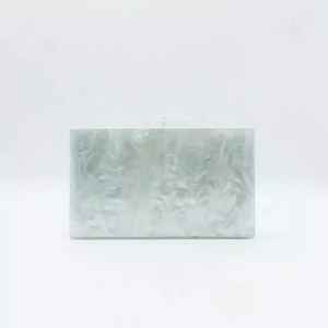 Pochette de soirée en résine pour femme, pochette de créateur plaquée or, luxe, papillon, charme solide, pochette complète, mariage pour femme - Product Image 1