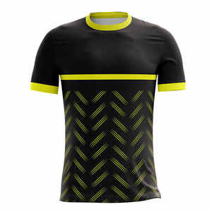 T-shirt à sublimation personnalisé de haute qualité pour homme Polyester/coton couleur unie-votre propre design - Product Image 1