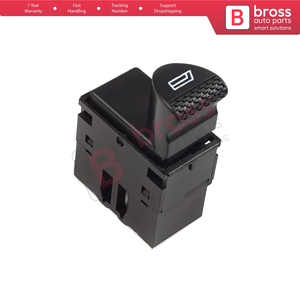 สวิตช์ควบคุมกระจกไฟฟ้า BDP114 สีดำ แบบ 6 ขา สำหรับประตูหน้าซ้าย รุ่น Siena Albea Palio MK1 178 Strada 178 278 98809718 - Product Image 3