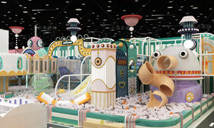 Équipement d'aire de jeu Premium Intérieur Commercial Aire de jeux Maison pour enfants Clownfish Slide Trampoline <span class=keywords><strong>Bac</strong></span> à <span class=keywords><strong>sable</strong></span> Table faite à la main - Product Image 5