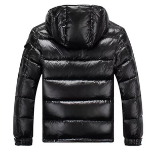 Veste d'hiver pour homme en toile matelassée de grande taille, brillante, légère, à séchage rapide, respirante, couleur personnalisée, livraison DDP - Product Image 6