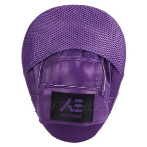 KATBROS - Almohadillas de Boxeo MMA, Color Morado, Cuero PU, Transpirables, Cómodas, para Entrenamiento, Aptas para Todas las Estaciones - Product Image 3