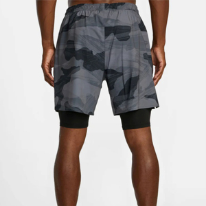 Short de plage à séchage rapide pour hommes Boardshort de course uni solide avec logo personnalisé brodé anti-rides Shorts pour hommes - Product Image 2