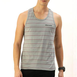 Camiseta sin mangas para hombre, novedad de 2025, camiseta sin mangas de Color personalizada, camiseta sin mangas de secado rápido para hombre al por mayor - Product Image 1