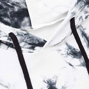 Sweat à capuche pour femme, lourd, avec poche, motif uni, tissu en coton mélangé, polaire, 230g, décontracté, streetwear d'hiver - Product Image 3