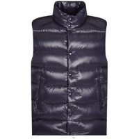Gilet matelassé pour homme grande taille, respirant, avec logo personnalisé OEM, multi-poches, fermeture éclair, imperméable, en toile tricotée Fox Stand, idéal pour l'hiver