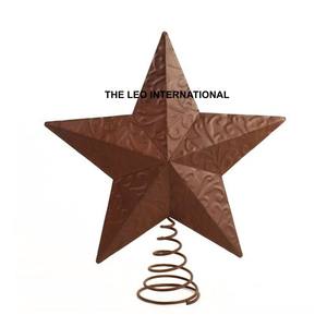 Adornos Navideños en Forma de Estrella, Diseño de Cinco Puntas para la Punta del Árbol de Navidad, Alternativa al Adorno Tradicional para Árboles de Navidad - Product Image 3