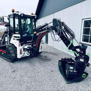 Nueva minicargadora hidromek HMK 310NLC-4 62T 145LC 102B MY10 4WD มีการขุดค้นย้อนยุค - Product Image 6