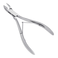 Coupe-cuticules de précision Sharp, en acier inoxydable durable, avec poignée ergonomique, pour manucure et pédicure, à large ouverture de mâchoires