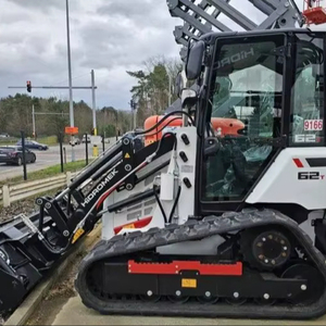 รถตักล้อยางมือสอง Hidromek HMK 62T ปี 2025 ยี่ห้อ JCB ขนาดเล็ก รับน้ำหนัก 2-5 ตัน ขับเคลื่อนด้วยสายพาน 4 ล้อ พร้อมมอเตอร์ Kubota - Product Image 1