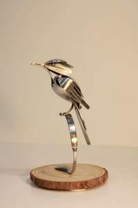 รูปปั้นสัตว์ทำจากอลูมิเนียมทำมือหรูหราเหมาะสำหรับตกแต่งบ้านสำนักงานโต๊ะทำงานจอแสดงผลและของขวัญ - Product Image 4