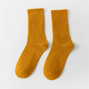 Chaussettes tricotées décontractées pour hommes de haute qualité anti-dérapant automne réglable à séchage rapide auto-chauffant poids léger motif de Logo personnalisé - Product Image 1