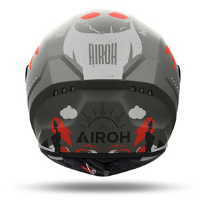 Casco Integral Termoplástico AIROH Connor HRT Talla XL, Nuevo, Compatible con Intercomunicador Bluetooth, para Motociclismo - Product Image 2