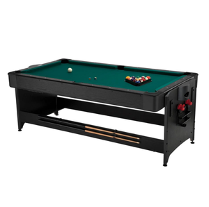 High Quality 3-in-1 Sports Table Pockey-Air Hockey <b>Billiards</b> Table Tennis Custom Size Green Plastic Cloth Green Original Style - Product Image 6