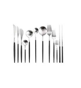 Fabulous design home ware table decorative flatware set spoon knife fork and chopstick cutlery set best quality cutlery set
