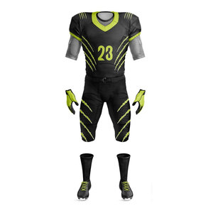 ชุดเสื้อเจอร์ซีย์อเมริกันฟุตบอลแขนสั้นพิมพ์ลายออกแบบได้ด้วยตัวเอง - Product Image 2