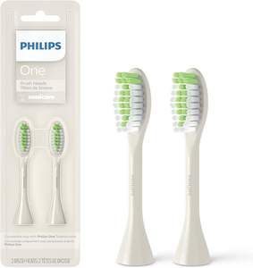 Cabezales de cepillo Philips One by Sonicare, paquete de 2, blancos BH1022/07 - Product Image 1