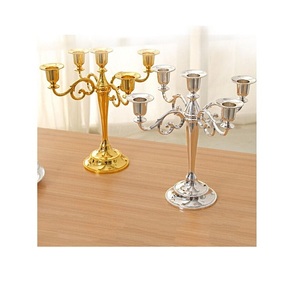 Highest Quality Brass Gold Color <b>Candelabra</b> Unique Design Customized Size <b>Candelabra</b> At Affordable Price - Product Image 6