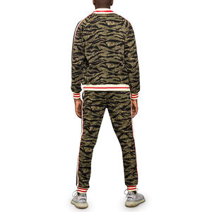 Nuevo diseño de alta Fabricación, logotipo personalizado, sudaderas con capucha para hombre, conjunto de trajes de chándal, sublimación, cómodo secado rápido, ajustado, de talla grande - Product Image 6