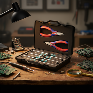 For Knipex 8-Piece Electronics Pliers <b>Tool</b> <b>Set</b> Case Included for Work on Electronic Components - Product Image 3