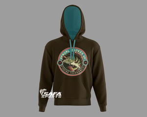 Camiseta con capucha de pesca de camuflaje con impresión digital personalizada para hombres y mujeres transpirable viscosa de bambú UPF UV 50 + protección 100% poliéster - Product Image 2