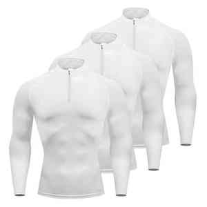 Camiseta de compresión para hombre, servicio OEM, 100% algodón, corte holgado, estilo propio, estampada, manga larga. - Product Image 4