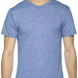 T-shirt vierge personnalisé pour hommes 250 300 Gsm lourd 100% coton T-shirt oversize épaule tombante Boxy Fit Crop T-shirt pour hommes - Product Image 1