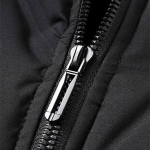 Chaqueta Varsity de Algodón Tejido con Revestimiento para Hombre, Diseño Nuevo, Otoño/Invierno 2025, con Capucha, Resistente al Viento, Transpirable, Color Personalizado - Product Image 6