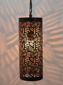 Lampe en Fer Oriental Arabe Design Vintage Marocain Antique Nouveau Pendentif Fait Main pour la Décoration de la Maison par Azora Industries - Product Image 3