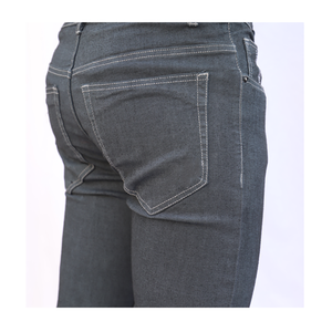 Jean en denim décontracté personnalisé de haute qualité, écologique, respirant, à séchage rapide, en tissu Spandex/Coton, pour homme, coupe crayon, automne/été - Product Image 4