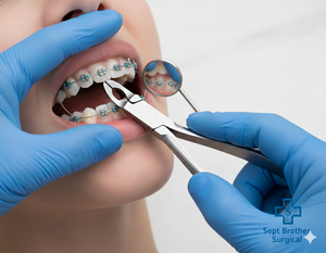 Pinces de coupe chirurgicales professionnelles |   Instrument médical réutilisable en acier inoxydable - Product Image 2