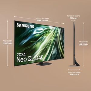 98-Inch <b>Mini</b> LED 4K Smart <b>TV</b> with QLED Backlight and 120Hz Refresh Rate for Kitchen Use WebOS System Various Sizes for Hotels - Product Image 5