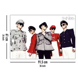 Affiche de style moderne SHINee pour décoration murale - Product Image 5