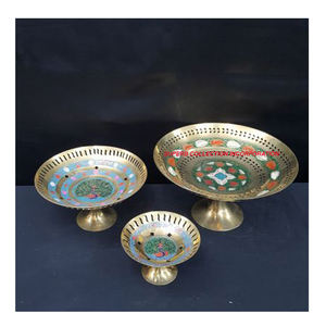 Cuenco de frutas y chocolate con grabado de pavo real de diseño moderno y Atiqui al por mayor y proveedores - Product Image 6