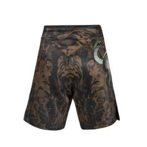 Pantalones Cortos de MMA Blancos de Diseño Personalizado GREEN HILL, Ropa de Poliéster Elástico para Grappling y BJJ para Gimnasio, Sublimados (10503) - Product Image 3