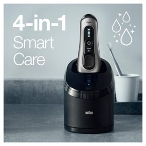 Afeitadora Eléctrica para Hombre con Recortador de Barba de Precisión, Cabezal de Repuesto con Doble Cuchilla - Product Image 2
