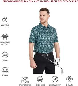 Polos informales de alta calidad OEM a precio de fábrica para hombre, Polo bordado transpirable de secado rápido a granel para Polo personalizado - Product Image 5