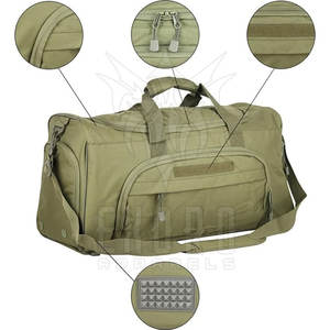 Bolsa de lona de gimnasio de gran capacidad personalizada de alta calidad para uso en exteriores, impermeable, hecha en Pakistán, mordaza de gimnasio - Product Image 5