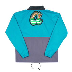 แจ็คเก็ตเบสบอลบอมเบอร์แจ็คเก็ตกันลมสำหรับผู้ชายเสื้อคลุมปักลาย - Product Image 5