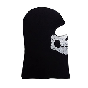 Balaclava en gros avec logo personnalisé, respirante, en polyester, couleur unie, pour cyclisme, doublure homme, masque intégral de ski, balaclava 2027 - Product Image 4