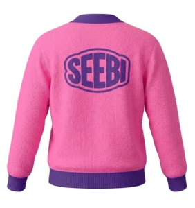 Suéter Cárdigan de Alta Calidad Personalizado para Mujer, Estilo Universitario, Mezcla de Cachemira, Tejido de Punto, Estilo Varsity con Letras Bordadas - Product Image 5