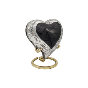 Durable and Affordable Personalized Decorative Urn for Pets Handcrafted Heart Shaped Cremation Urns Home Decoration and Decor - Product Image 1