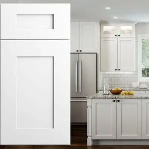 American Classic Mercury Grey Ready Made Modular Kitchen Cabinet Designs Solid Wood