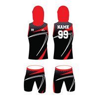 Uniforme du drapeau imprimé par sublimation complète Ensembles d'uniformes de football 7v7 Maillots de football pour jeunes 7 sur 7