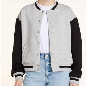 Chaquetas de Béisbol Bordadas para Hombre, Chaquetas Universitarias Extra Grandes con Letras Bordadas para Hombre - Product Image 6