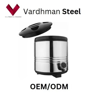 กระติกน้ำร้อน/เย็น/น้ำแข็งทรงถังสำหรับกาแฟและนม3 LTR ไม่แตกหัก - Product Image 5