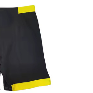 Shorts de bain pour hommes de qualité supérieure, noir et jaune, impression numérique, séchage rapide, sportifs, taille haute élastique, spandex, coupe-vent, imperméables - Product Image 3