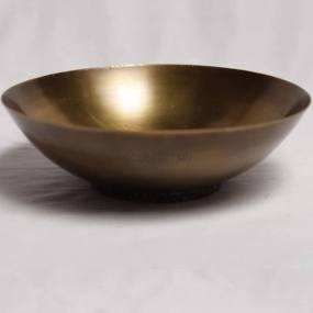 Bol à chocolat martelé en laiton poli plaqué or et argent Caractéristique de voyage écologique - Product Image 6